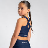 BONINI Aspire Crop Sport Top Navy